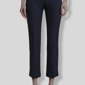 Lafayette 148 New York Manhattan Cropped Skinny Pants Size 8- Libo Blue